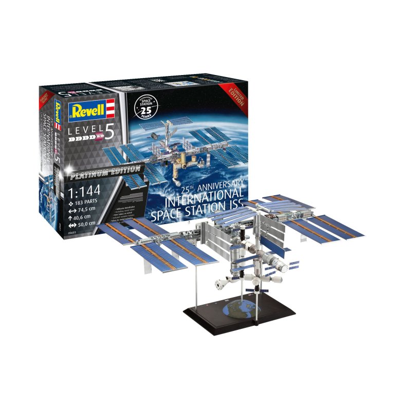 25th Anniversary International Space Station ISS - Platinum Edition - 1:144 - Revell