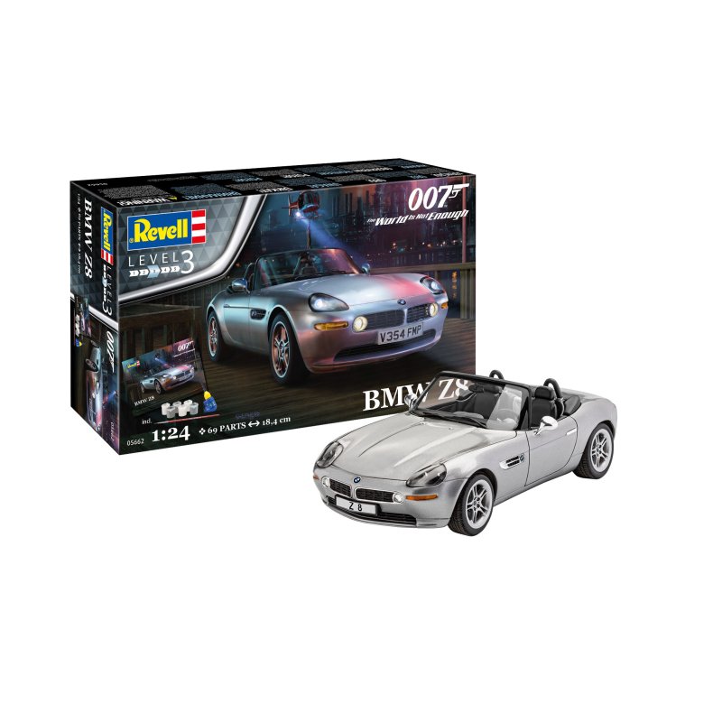 Gift-Set: James Bond 007 "The World Is Not Enough": BMW Z8 - 1:24 - Revell