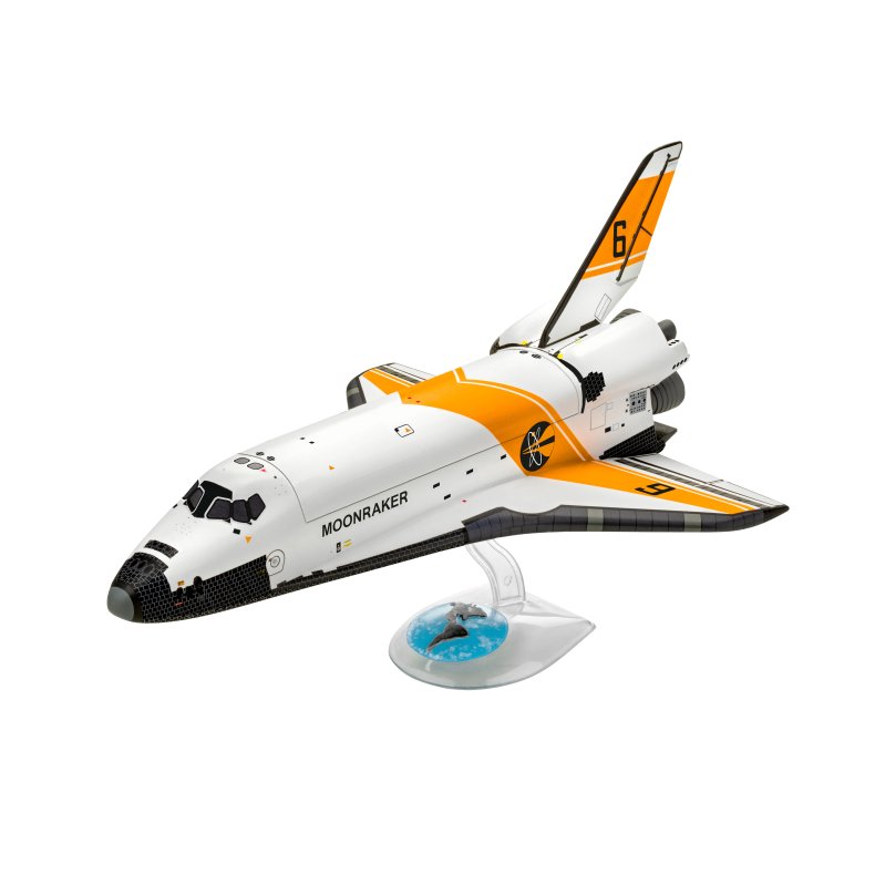 Gift-Set: James Bond 007 "Moonraker": Moonraker Space Shuttle - 1:144 - Revell