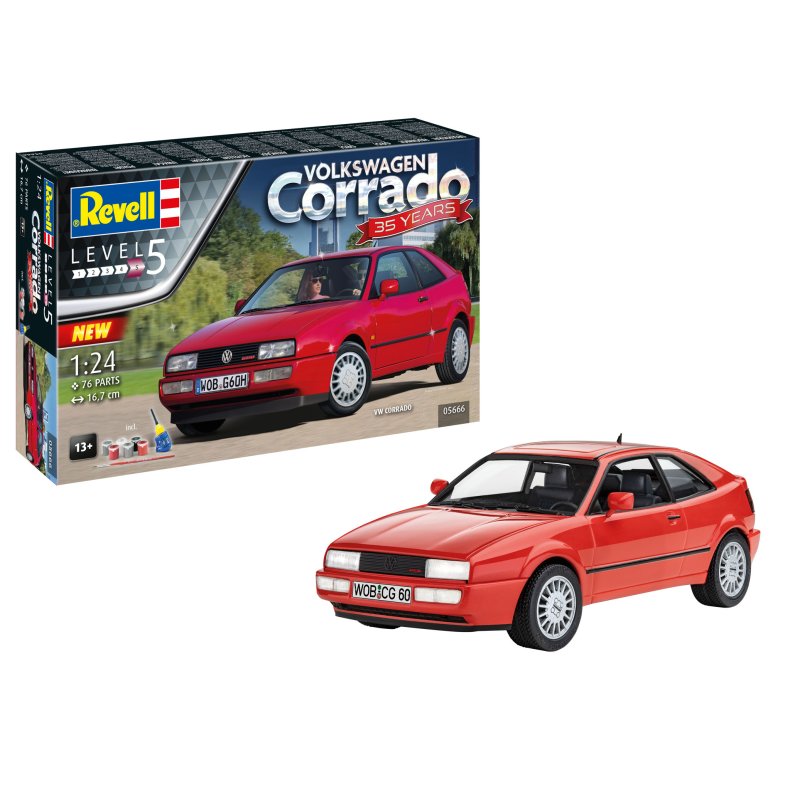 Gift-Set "35 Years VW Corrado" - 1:24 - Revell