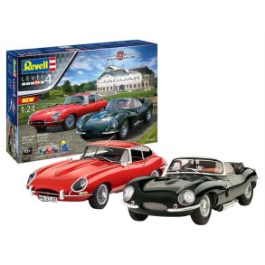 Gift-Set: Jaguar 100th Anniversary - 1:24 - Revell