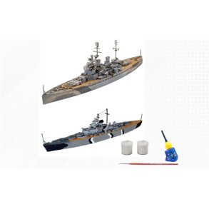 First Diorama Set - Bismarck Battle (HMS King George V & Bismarck) - 1:1200 - Revell