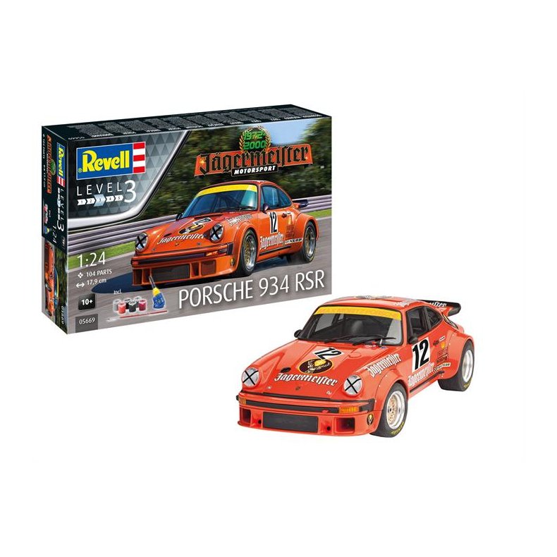 Gift Set Jgermeister Motor Sport 50th Anniversary - 1:24 - Revell