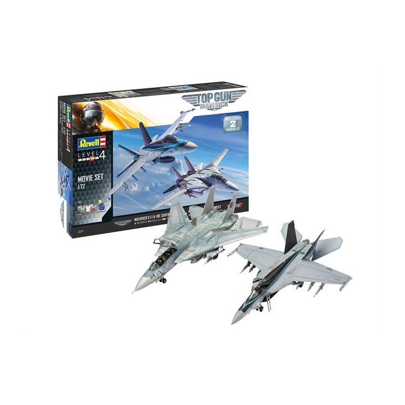 Gift-Set: "Top Gun" Movie Set - 1:72 - Revell