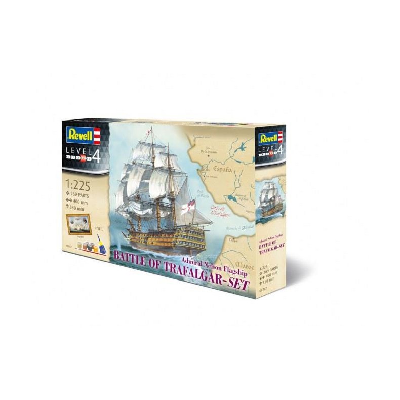 Gift Set "BATTLE OF TRAFALGAR" - 1:225 - Revell