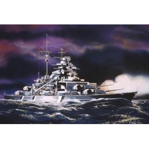 Battleship Bismarck - 1:1200 - Revell