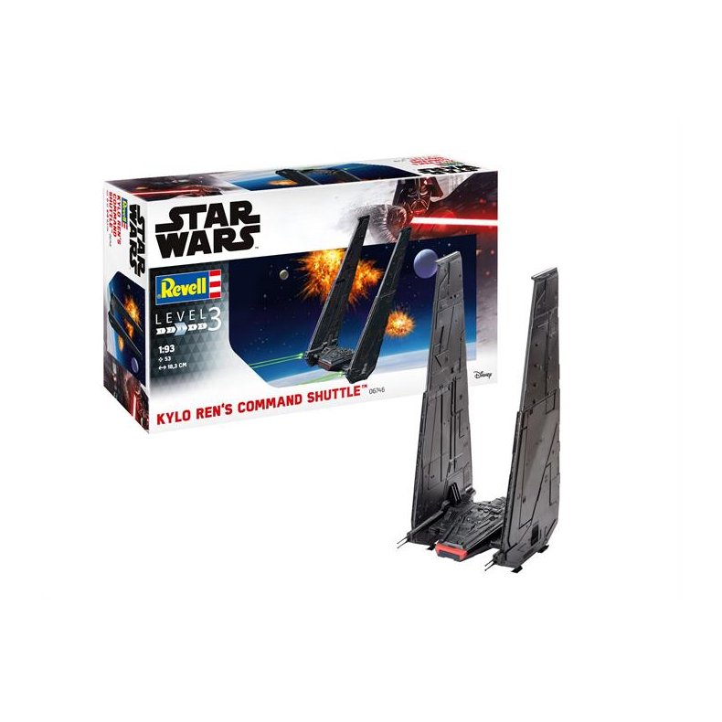 STAR WARS Kylo Ren's Command Shuttle - 1:93 - Revell