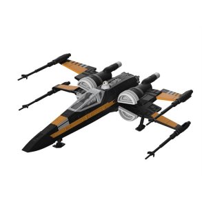 STAR WARS Poe's Boosted X-Wing Fighter m/lys & lyd - 1:78 - 