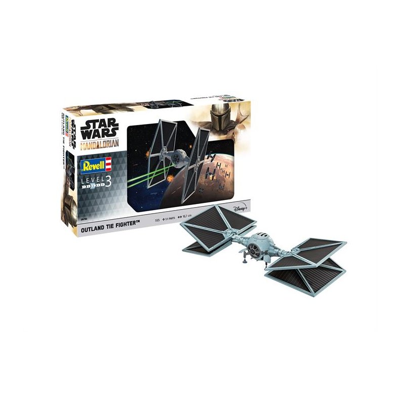 STAR WARS The Mandalorian: Outland TIE Fighter - 1:65 - Revell