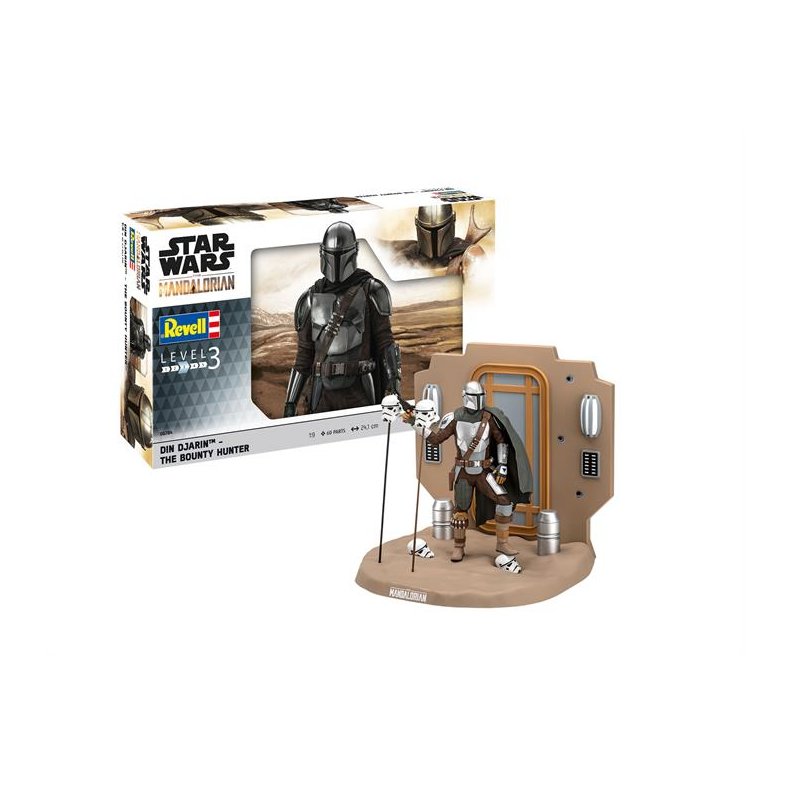 STAR WARS The Mandalorian: The Bounty Hunter (Din Djarin) - 1:72 - Revell