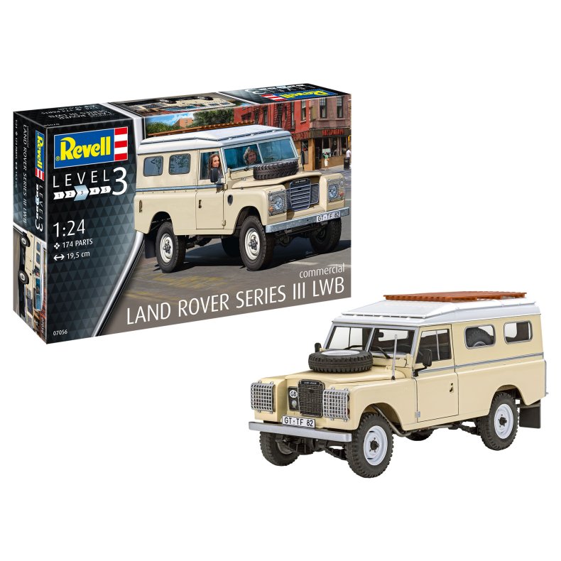 Land Rover Series III LWB (Commercial) - 1:24 - Revell