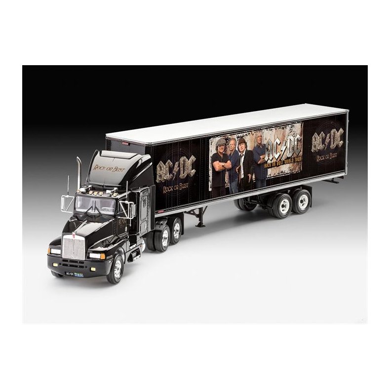 Truck &amp; Trailer "AC/DC Rock or Bust - Tour Truck" "Limited Edition" - 1:32 - Revell