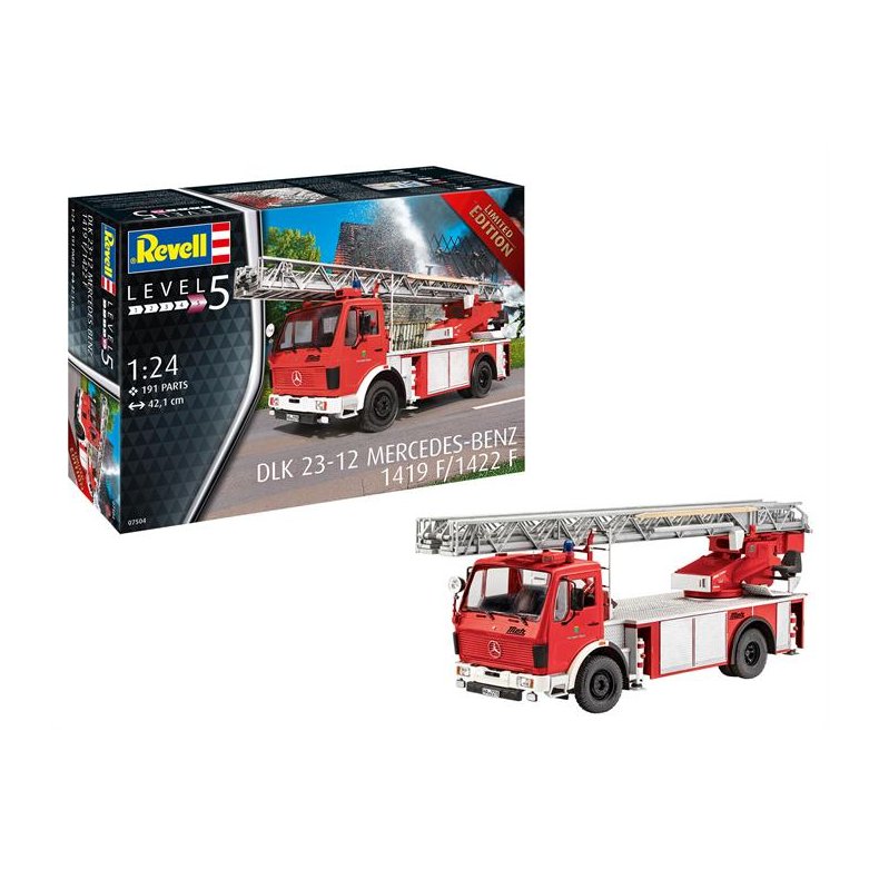 DLK 23-12 Mercedes Benz 1419 F/1422 F - Limited Edition - 1:24 - Revell