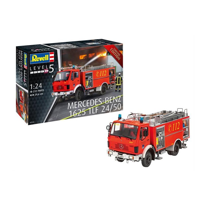 Mercedes-Benz 1625 TLF 24/50 - LIMITED EDITION - 1:24 - Revell