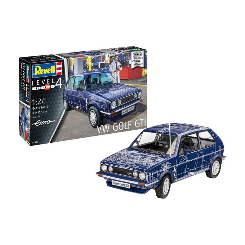 VW Golf GTI "Builders Choice" - 1:24 - Revell