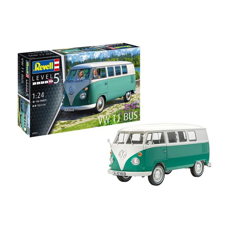 VW T1 Bus - 1:24 - Revell