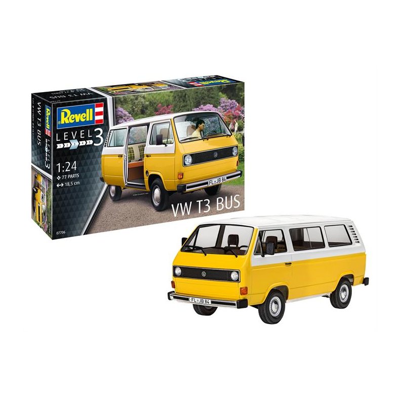 VW T3 Bus - 1:24 - Revell