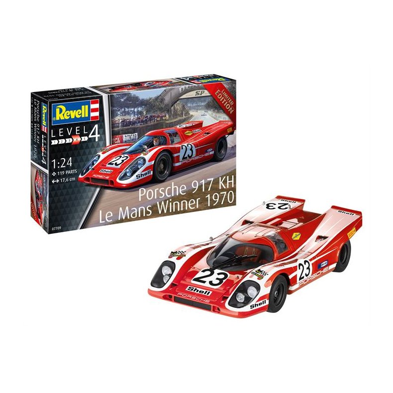 Porsche 917K Le Mans Winner 1970 - 1:24 - Revell