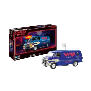 Stranger Things (Netflix) - GMC WSQK Squawk Van - 1:25 - Revell