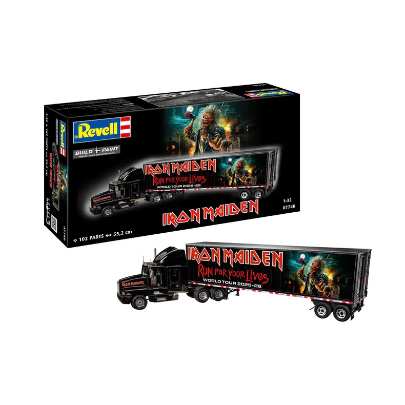 Tour Truck "Iron Maiden" - 1:32 - Revell