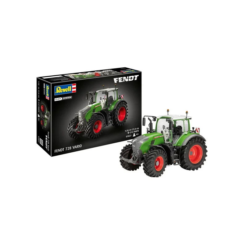Fendt 728 Vario Tractor - 1:20 - "easy-click system" - Revell