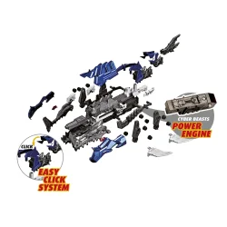 CyberBeasts: HydroFang - 1:35 - "easy-click system" - Revell