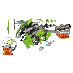 CyberBeasts: TerraTops - 1:35 - "easy-click system" - Revell
