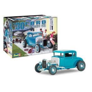 1930 Ford Model A Coupé (2 'n 1) - 1:25 - Revell-Monogram (US varenummer: 85-4464)