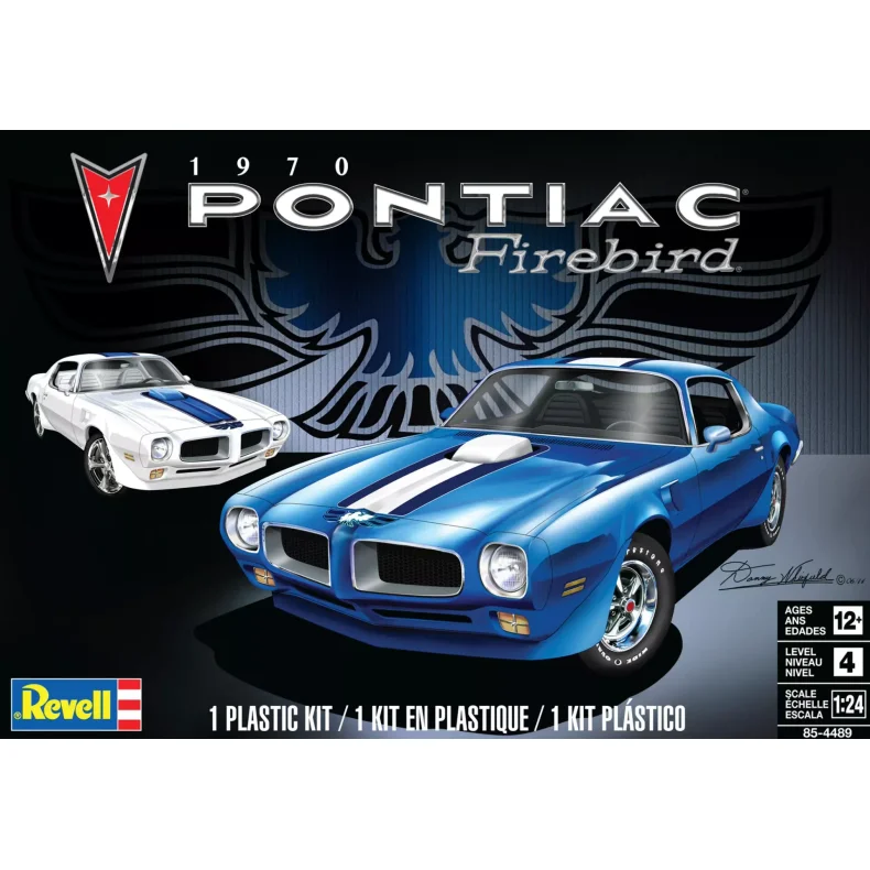 1970 Pontiac Firebird - 1:24 - Revell-Monogram (US varenummer: 85-4489)