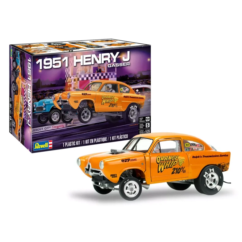 1951 Henry J Gasser - 1:25 - Revell-Monogram (US varenummer: 85-4514)