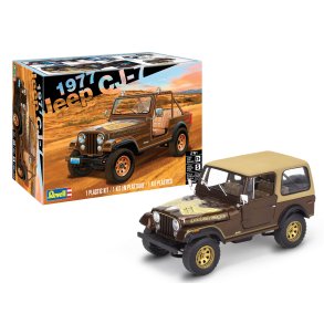 1977 Jeep CJ-7 (2 'n 1) - 1:24 - Revell-Monogram