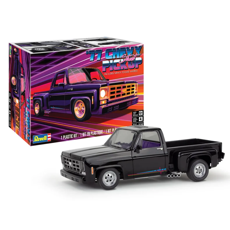 77 Chevy Street Pickup - 1:25 - Revell-Monogram