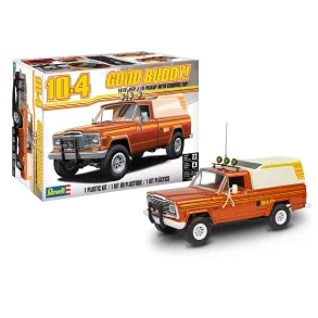 1979 Jeep J-10 pickup with camper top - 1:24 - Revell-Monogram