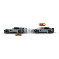 Build 'n Race - Mercedes AMG GT R, gr - Pullback action - Revell