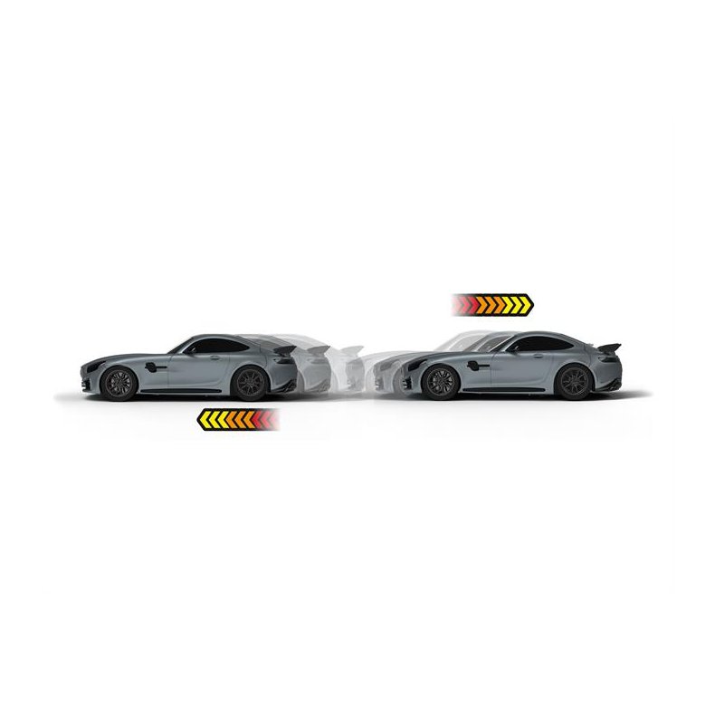 Build 'n Race - Mercedes AMG GT R, gr - Pullback action - Revell