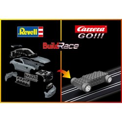 Build 'n Race - Mercedes AMG GT R, gr - Pullback action - Revell