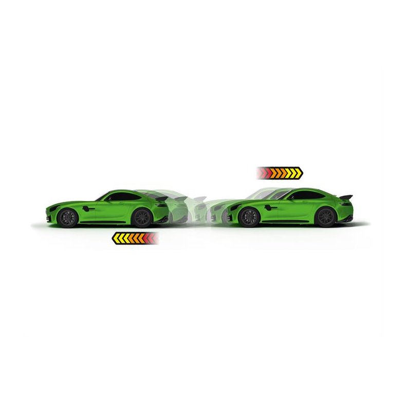 Build 'n Race - Mercedes AMG GT R, grn - Pullback action - Revell