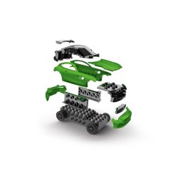 Build 'n Race - Mercedes AMG GT R, grn - Pullback action - Revell