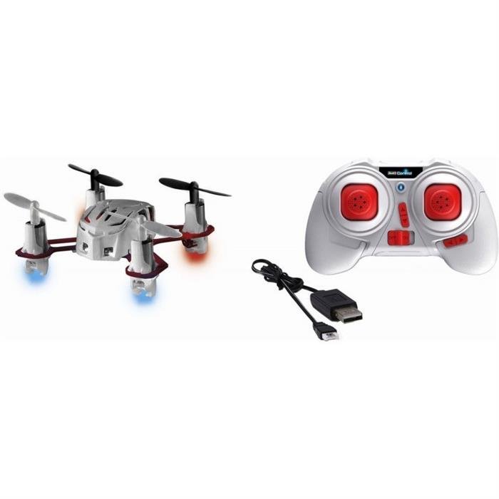 R/C Mini Quadrocopter NANO QUAD white/red (2.4 GHz) Revell Control
