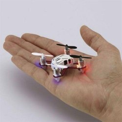 R/C Mini Quadrocopter NANO QUAD white/red (2.4 GHz) - Revell Control