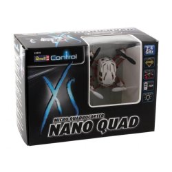 R/C Mini Quadrocopter NANO QUAD white/red (2.4 GHz) - Revell Control