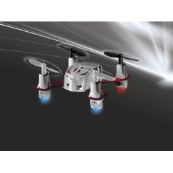 R/C Mini Quadrocopter NANO QUAD white/red (2.4 GHz) - Revell Control