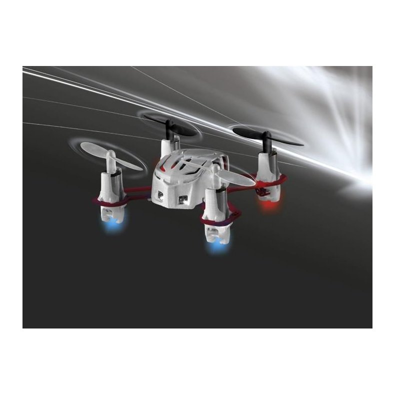 R/C Mini Quadrocopter NANO QUAD white/red (2.4 GHz) - Revell Control