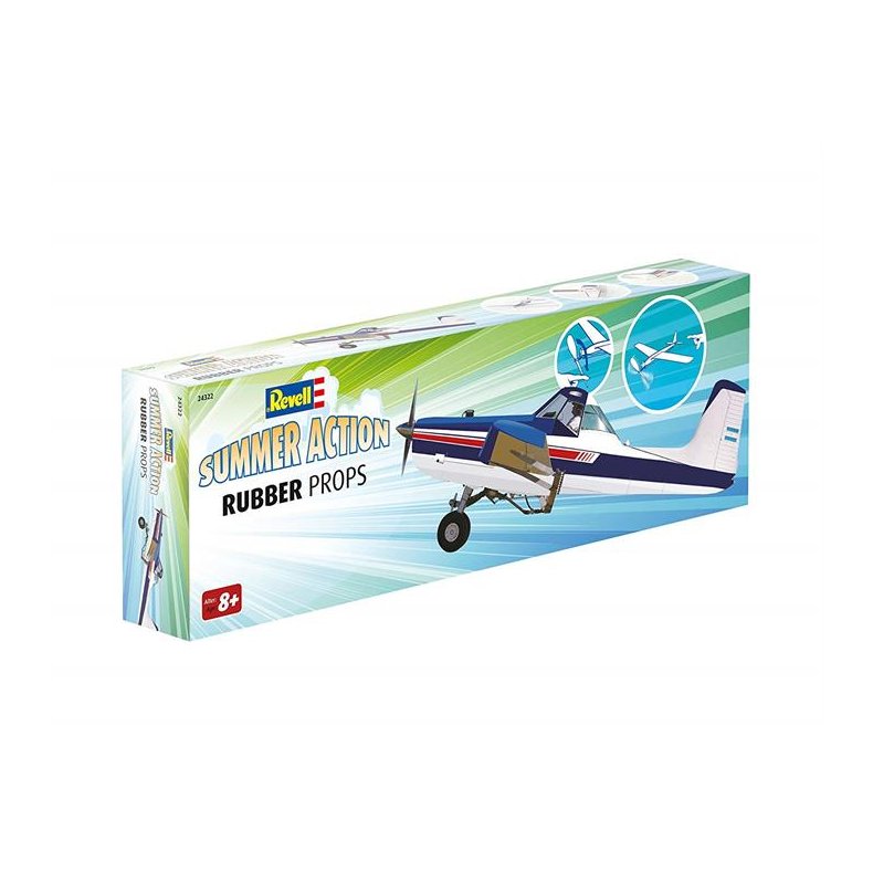 Summer Action "Rubber Props", white/blue - Summer Action - Revell