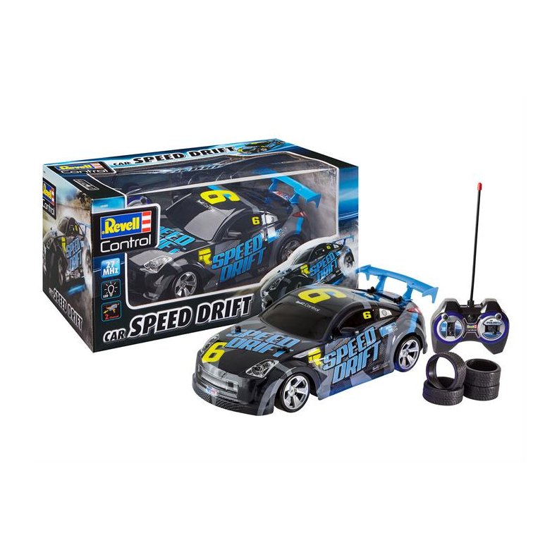 R/C Drift Car "SPEED DRIFT" - RTR - 27 MHz - Revell Control