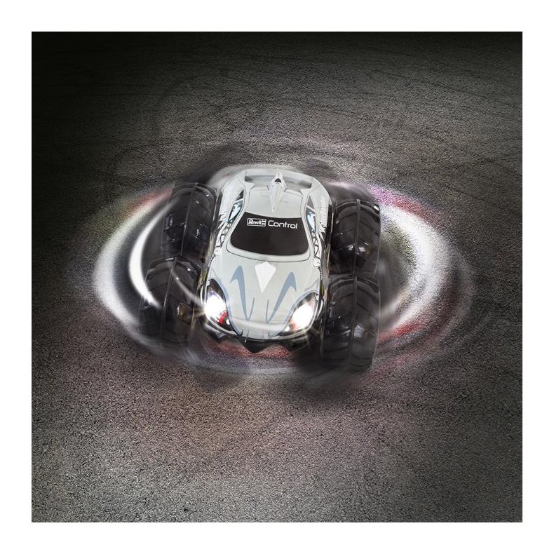 R/C Stunt Car "Water Booster" (land og vand) - RTR - GHz - Revell Control