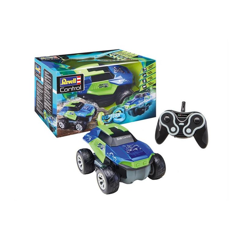 R/C Stunt Car "Nepturn" (land og vand) - RTR - GHz - Revell Control