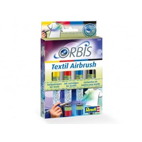 ORBIS farvest til tekstil (gul, rd, bl og sort) - Revell