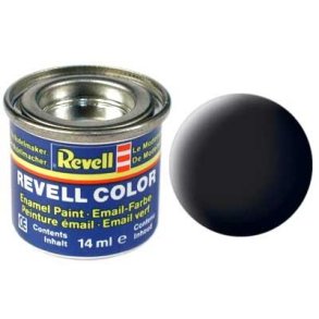 (08) - Black mat (RAL 9011) - 14 ml - Revell