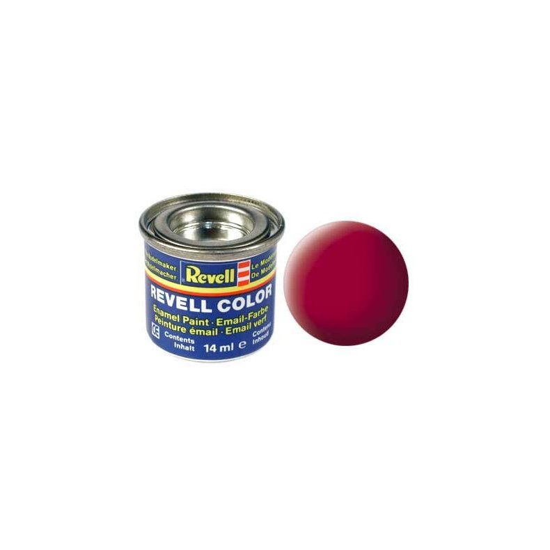 (36) - Carmine red mat (RAL 3002) - 14 ml - Revell